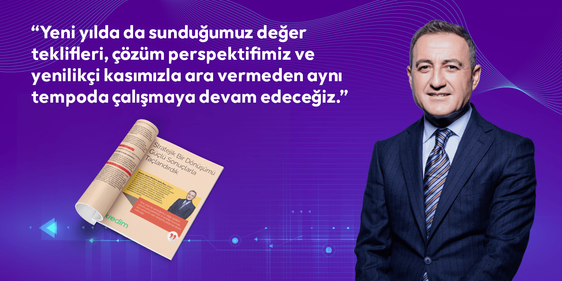 Kredim Genel Müdürümüz Salih Öten FinTechTime Ocak 2026 sayısında yer aldı. 💜🚀💚