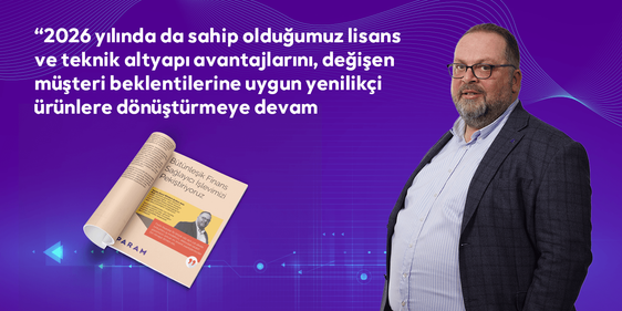 Param Genel Müdürümüz Serkan Aziz Oral FinTechTime Ocak 2026 sayısında yer aldı. 💜🚀