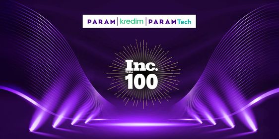 Inc. Türkiye 100 listesinde Param, Kredim ve ParamTECH markalarımızla yer almanın gururunu yaşıyoruz! 💜